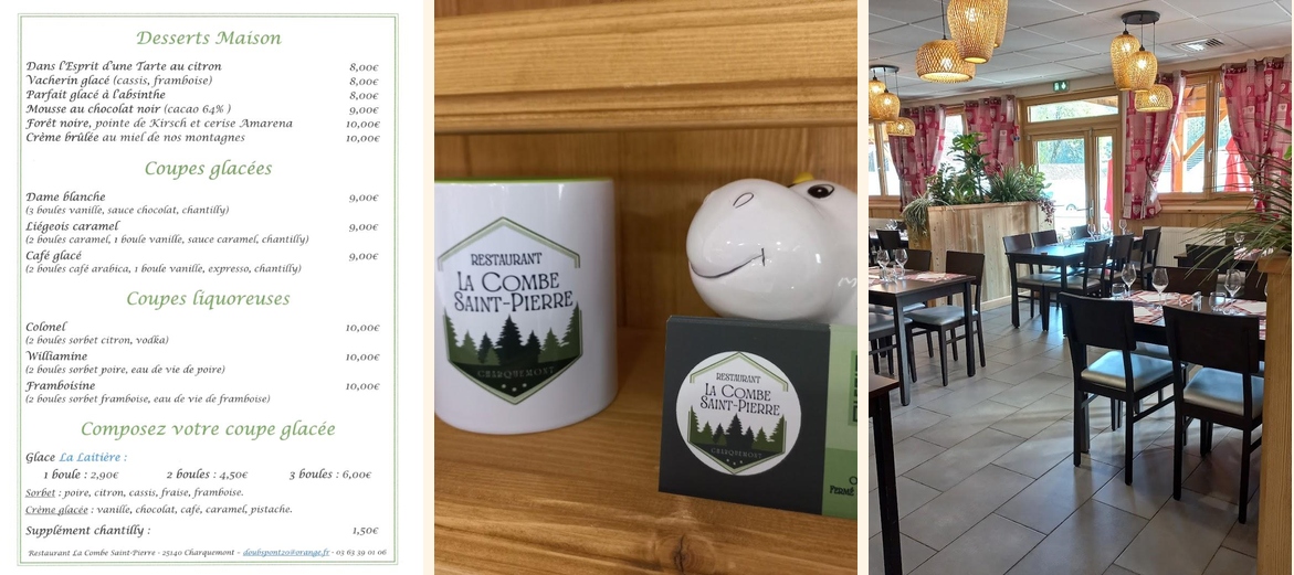 Restaurant de La Combe Saint-Pierre - Gallery Image 1